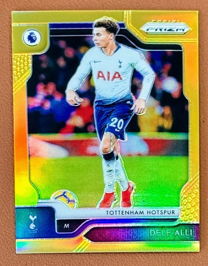2019-20 Panini Prizm EPL =Dele Alli= Hobby GOLD Prizm #'d /10 Tottenham