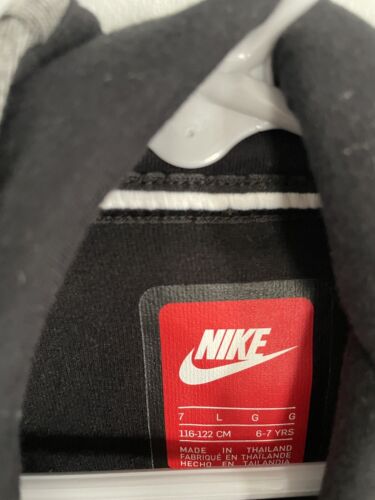 Nike Boys Preschool Tech Full Zip Fleece Hoodie Gray Size 7 - Picture 2 of 7