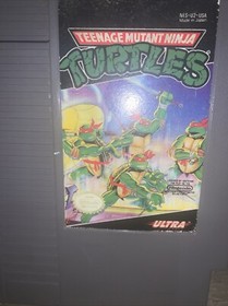 Teenage Mutant Ninja Turtles tmnt Nintendo NES Authentic
