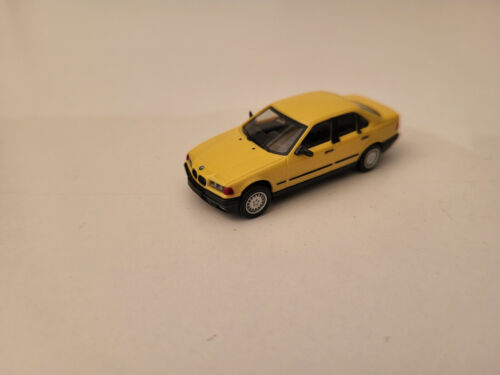 Herpa H0 BMW Serie 3 E36 stampato giallo 2093 - Foto 1 di 1