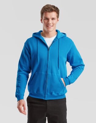 Fruit of the Loom Herren Kapuzenjacke Sweatjacke Classic Hooded Zip Hoodie