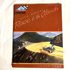 Race To The Clouds Program 67th Annual Pikes Peak Vintage Racing 1989