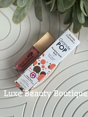 GRANDE Cosmetics GrandePOP Plumping Liquid Blush SWEET PEACH 10ml UVP 23£ OVP