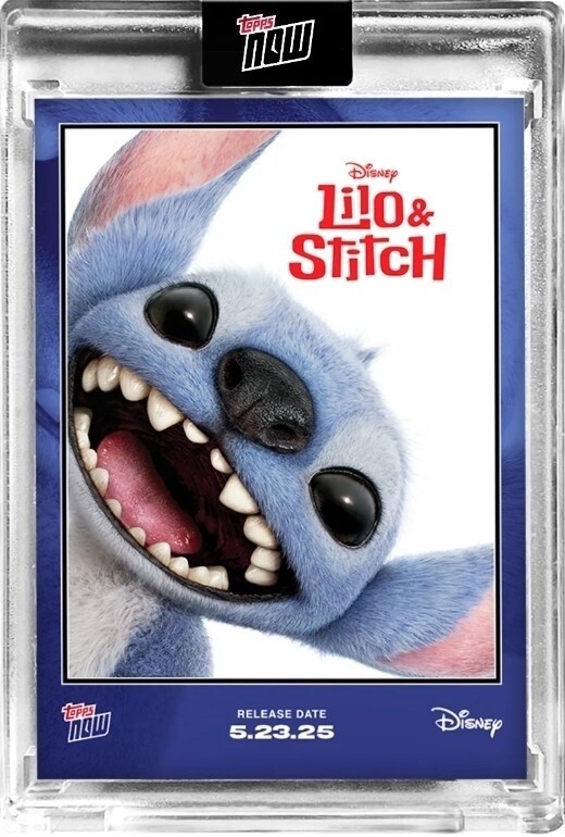 TOPPSNOW 限定　Lilo & Stitch 劇場公開記念　SPカード 2025 Disney Topps NOW Lilo & Stitch Card - Presale | eBay