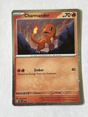 Charmander SVP 047 Cosmos Holo Black Star Promo Pokemon Trading
