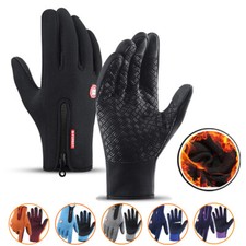 Winter Thermal Ski Gloves Touch Screen Waterproof Snow Motorcycle for Men Women