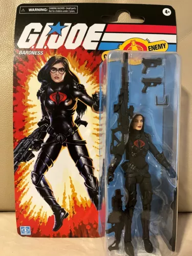 GI Joe Baroness Hasbro Retro Collection Action Figure - NEW