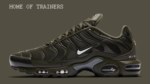 nike air max plus men's olive green