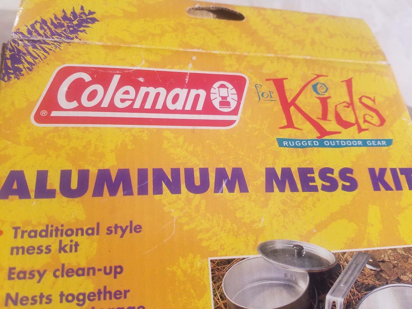Coleman 5 Piece Aluminum Mess Kit For Kids eBay
