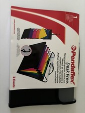 Pendaflex Hanging File Folder Letter Size Black PFX 52891 Rainbow Folders