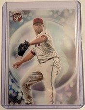 2025 Topps Pristine Corbin Burnes Pearlescent SSP #PE-16 – Arizona Diamondbacks