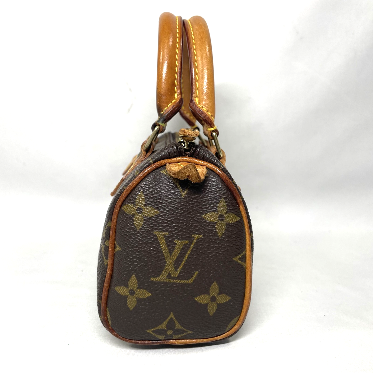 LOUIS VUITTON Mini Speedy Hand bags M41534 Monogram Brown 2Way