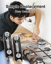 2X Maytag replacement Magic Chef 3412A004-19 Double Gas Top Burner W10124421 14