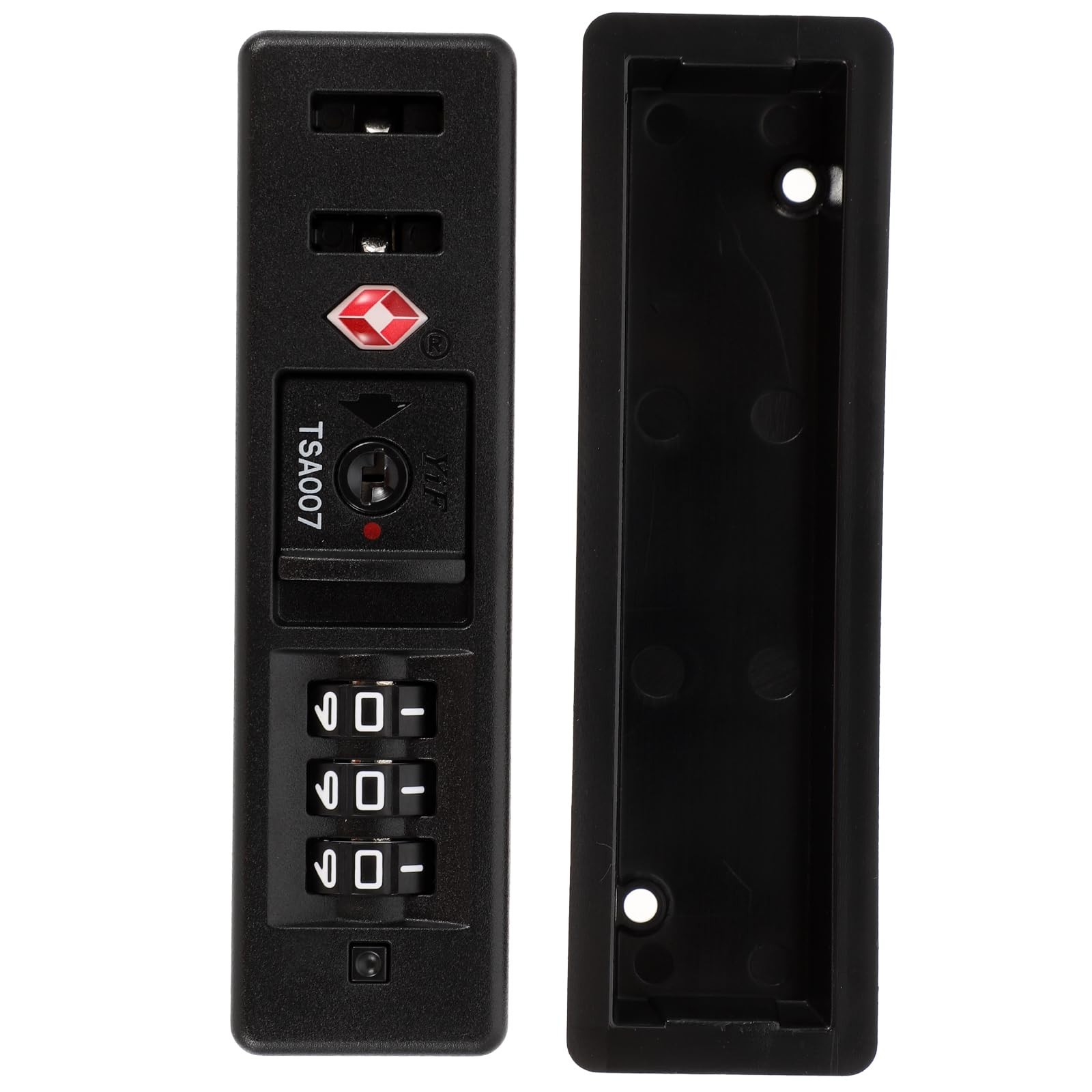 iplusmile TSA Luggage Customs Lock: Secure Self-Setting 3-Digit - Portable Co...