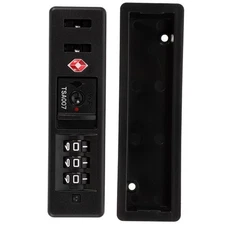 iplusmile TSA Luggage Customs Lock: Secure Self-Setting 3-Digit - Portable Co...