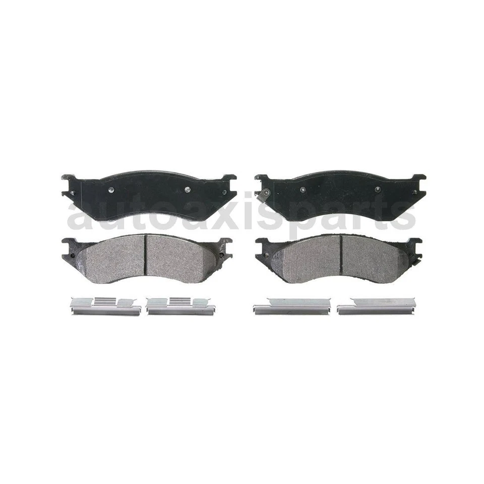 Juego de 2 pastillas de freno de disco de freno delanteras traseras Wagner para Dodge Ram 2500 2001-2001 Foto 3 de 4