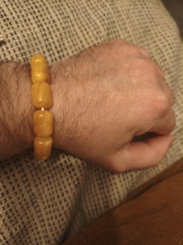 EIN WUNDERSCHÖNES UNISEX-ARMBAND FÜR ALLE ANLÄSSE AUS BAKELIT - Bild 3 von 4