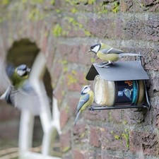 Mangiatoia Per Uccelli PawHut - 4 Ganci, 3 Alimentatori, Acciaio, Altezza 208cm - Foto 1