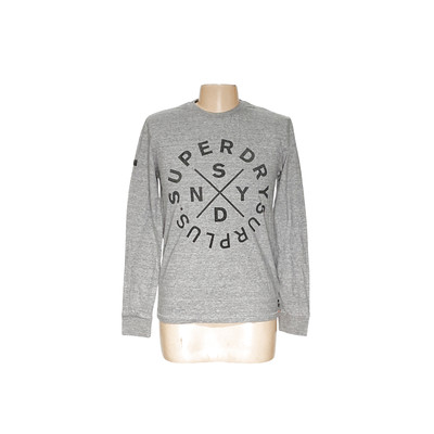 Men's Superdry Gray Pullover Sweater