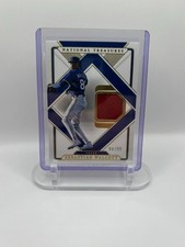 2025 Panini National Treasures Sebastian Walcott Treasured Threads Patch #/99