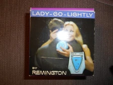 (Unused) Lady Remington electric shaver vintage - Lady Go Lightly    