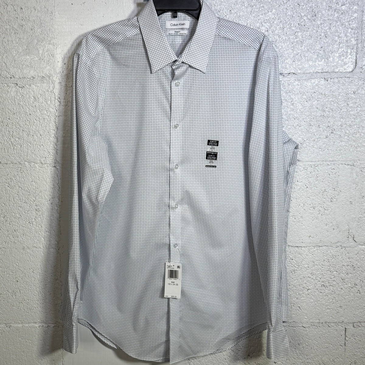 slim fit dress slacks Calvin Klein Men`s Lilac Slim Fit