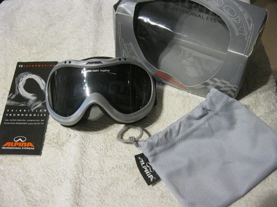 Skibrille Quattroflex von Alpina in silber