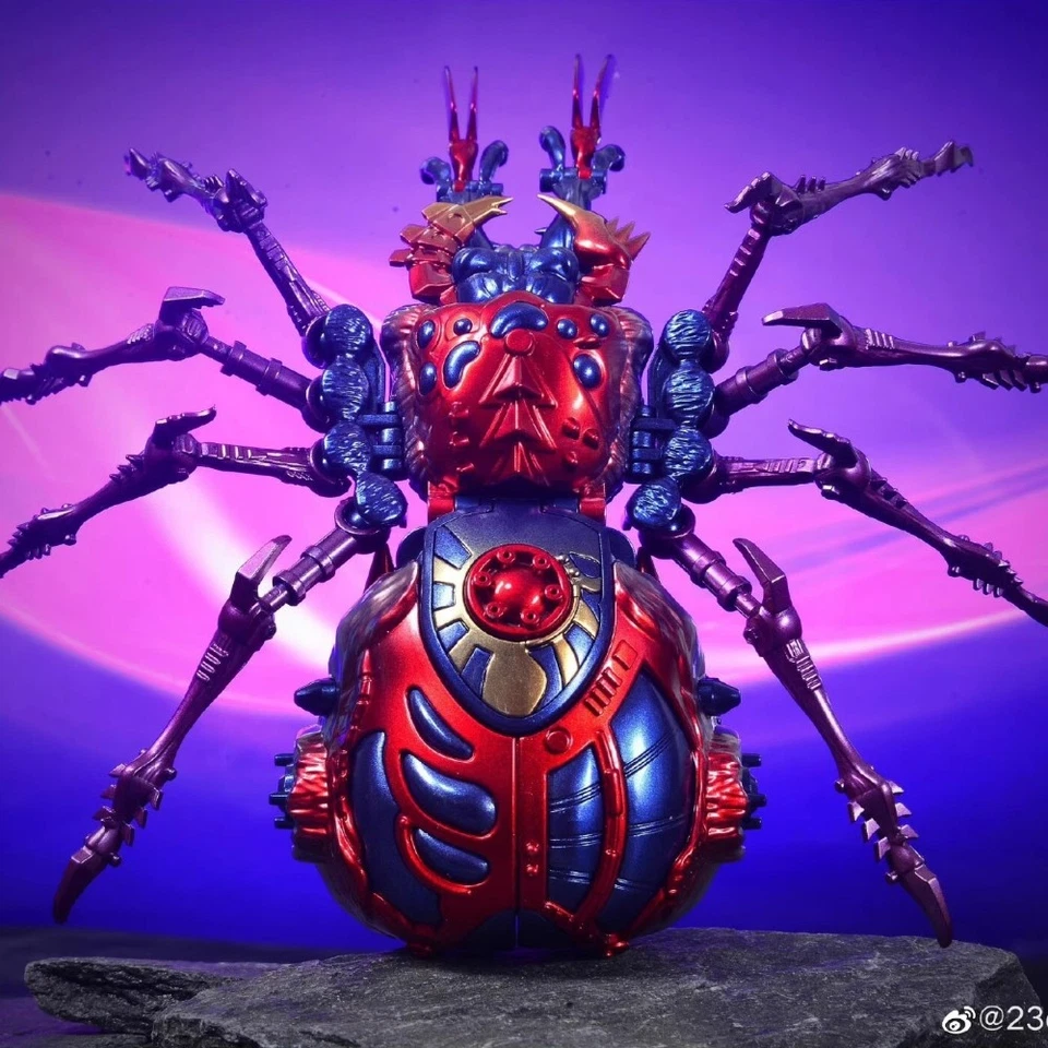 Boneco de ação TransArt TA BWM-08 Black Widow metal Spider Warrior Transform Toys - Imagem 3 de 4