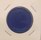 Malaysia Rapid KL BLUE LRT Railway Token (2106) Used Condition