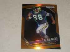 2025 Panini Prizm Black Orange Prizm #85 Alan Page 28/49
