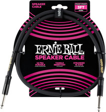 3 Ft Straight / Straight Speaker Cable