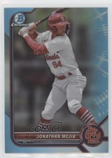 2022 Bowman Draft Chrome Sky Blue Refractor Jonathan Mejia #BDC-186 0wp8