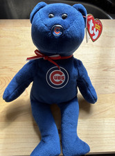 Ty Beanie Baby ❤️ CHICAGO CUBS MLB BASEBALL BEAR 8.5
