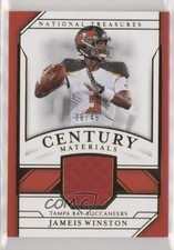 2018 Panini National Treasures Century Materials Prime 36/49 Jameis Winston 1p5