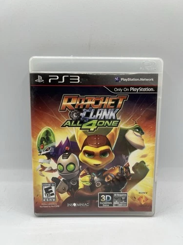 Ratchet & Clank All 4 One PS3 PlayStation 3 Game and Case