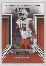 2021 Panini Contenders Draft Picks Playing the Numbers Game Greg Rousseau 0c6