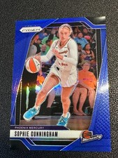 2024 Panini Prizm WNBA Blue Prizm /199 Sophie Cunningham #117
