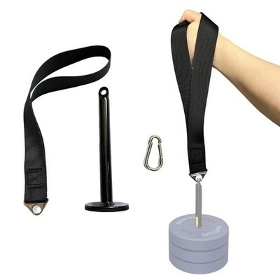 Armwrestling Armdrücken Strap Gurt + Ladestift Loading Pin Set Training Workout