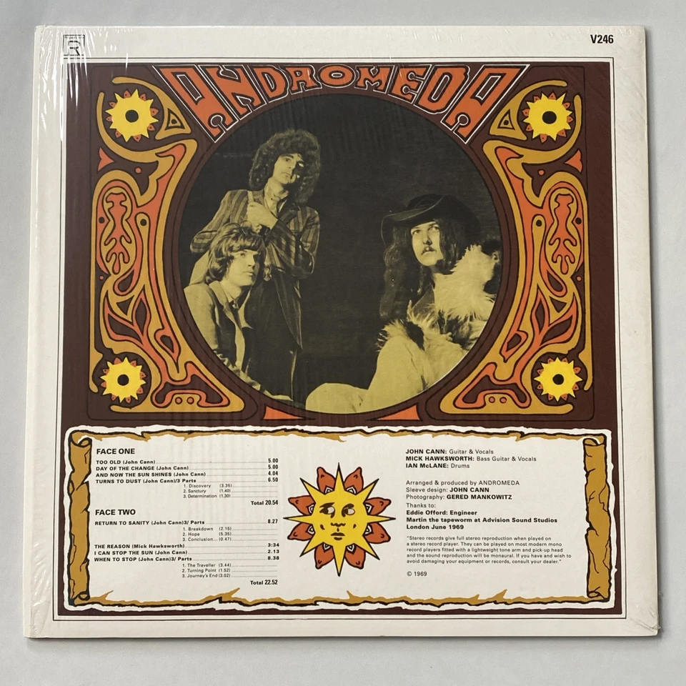 Andromeda - Andromeda Vinyl 12" Album (Reissue 2017) - Image 2 of 4