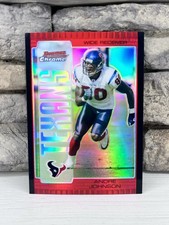 2005 Bowman Chrome #44 Andre Johnson Red Refractors