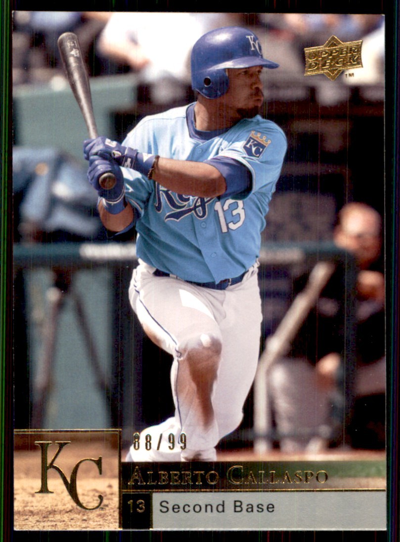 2009 Upper Deck Gold #683 Alberto Callaspo Kansas City Royals 88/99