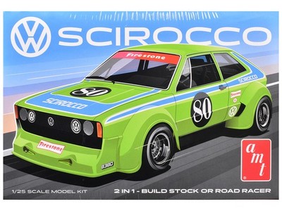 AMT AMT1476 1/25 Skill 2 Model Kit Volkswagen Scirocco ''T/A Champ''