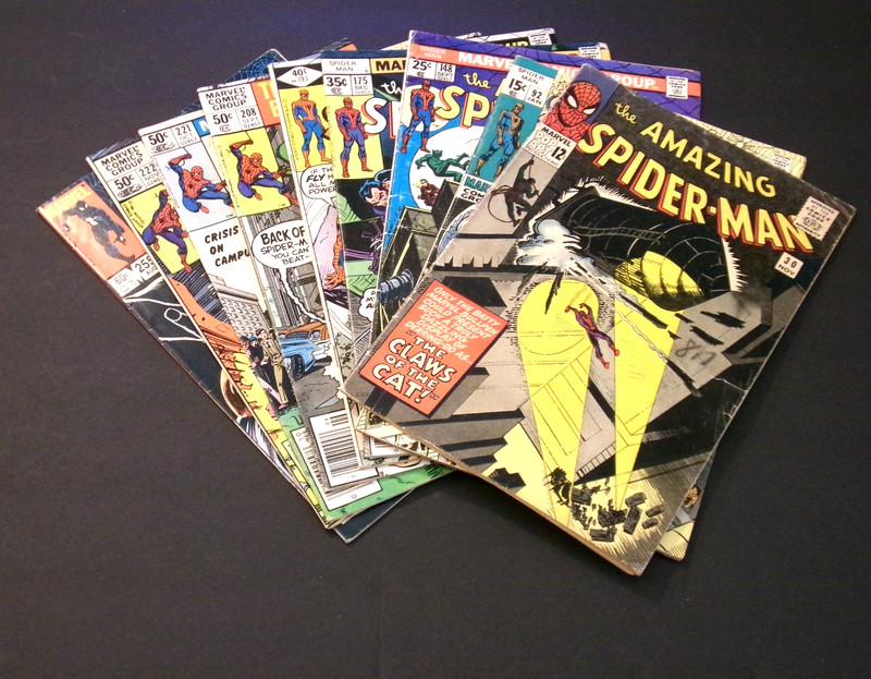 Amazing Spider-Man Keys Nine Book Lot
