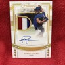 2023 Panini Flawless Draft Signatures Kumar Rocker #DPA-KR 10/10