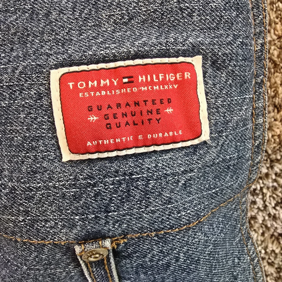 Edredón doble Tommy Hilfiger Demi azul Jean unisex aprox. 62x84 Foto 2 de 4