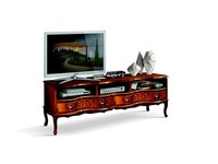 Italienische Holz MöBel Sideboard Tv Lowboard Lang Rtv Schrank Wohnzimmer Neu
