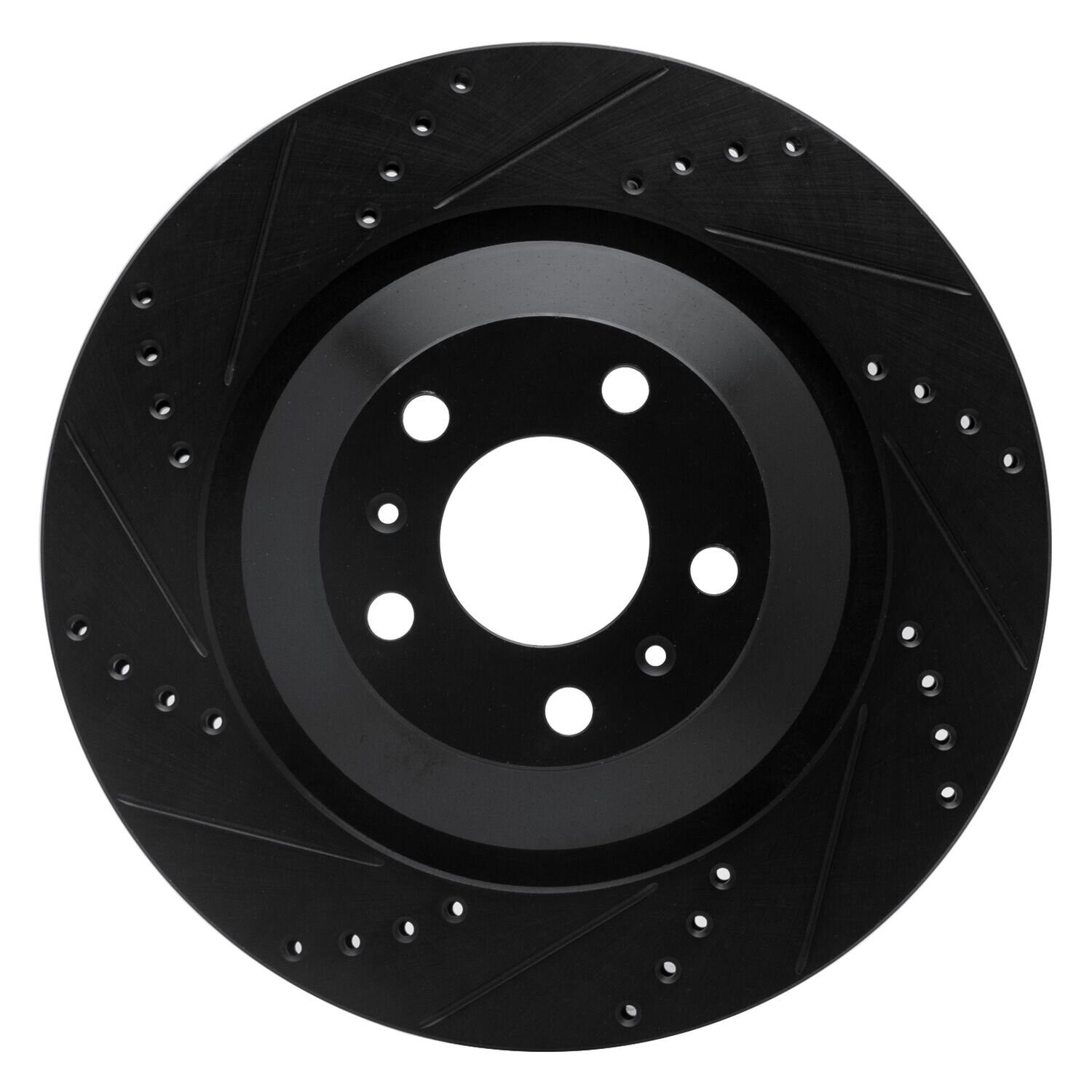 For Bentley Continental 04-18 Brake Rotor eLINE Drilled & Slotted 1-Piece Rear