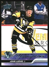2023-24 Upper Deck Deluxe #490 John Ludvig Young Guns RC Rookie /250