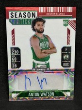 2024-25 Panini Mosaic Variation Auto Season Ticket Variation Anton Watson RC 🍀