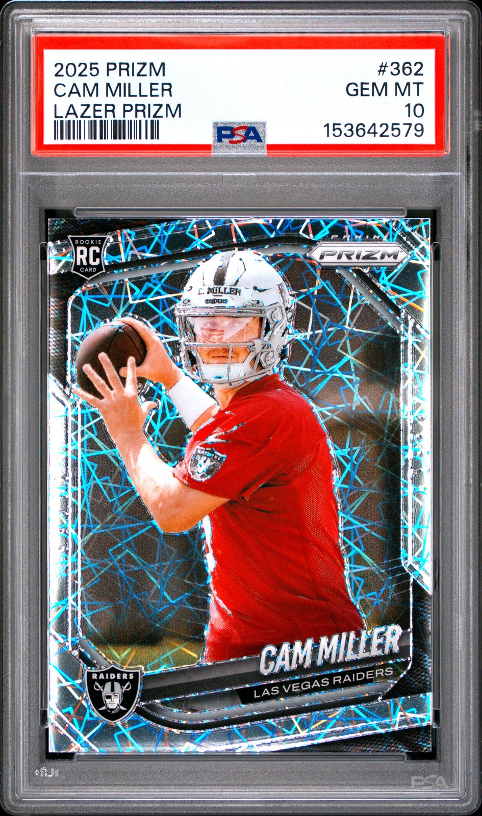 Cam Miller Panini Prizm #362 Lazer
